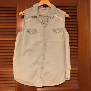 Denim tank